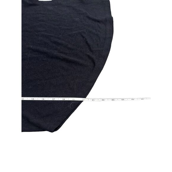 Gymshark Women's Short Sleeve Asymmetrical Black T-Shirt Size XS - Picture 8 of 8